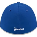 casquette-courbee-bleue-ajustee-39thirty-m-crown-a-frame-new-york-yankees-mlb-new-era