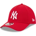 casquette-courbee-rouge-ajustee-39thirty-m-crown-a-frame-new-york-yankees-mlb-new-era