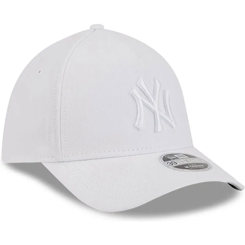 vit-bojd-keps-justerbar-med-vit-logotyp-39thirty-m-crown-a-frame-fran-new-york-yankees-mlb-av-new-era