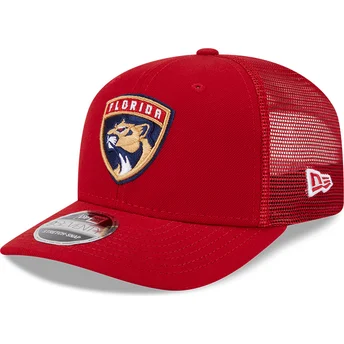 Röd trucker-keps 9SEVENTY Stretch Snap Evergreen Florida Panthers NHL från New Era