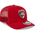 casquette-trucker-rouge-9seventy-stretch-snap-evergreen-florida-panthers-nhl-new-era