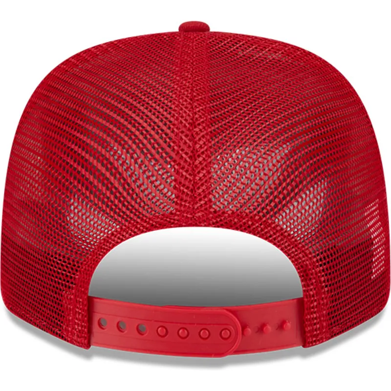 rote-trucker-kappe-9seventy-stretch-snap-evergreen-der-florida-panthers-nhl-von-new-era