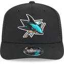 gorra-trucker-negra-9seventy-stretch-snap-evergreen-de-san-jose-sharks-nhl-de-new-era