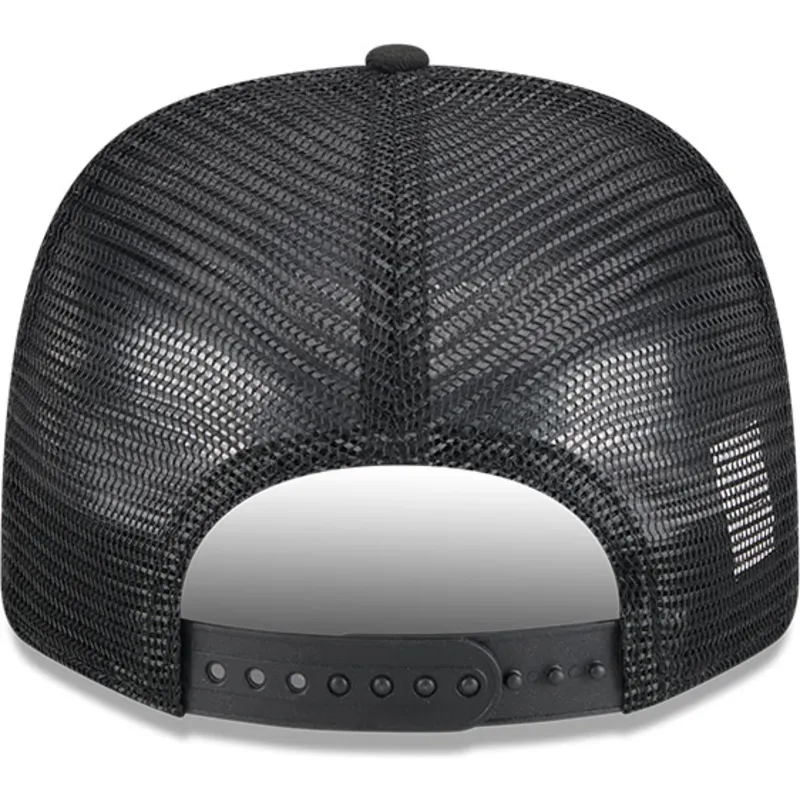 casquette-trucker-noire-9seventy-stretch-snap-evergreen-san-jose-sharks-nhl-new-era