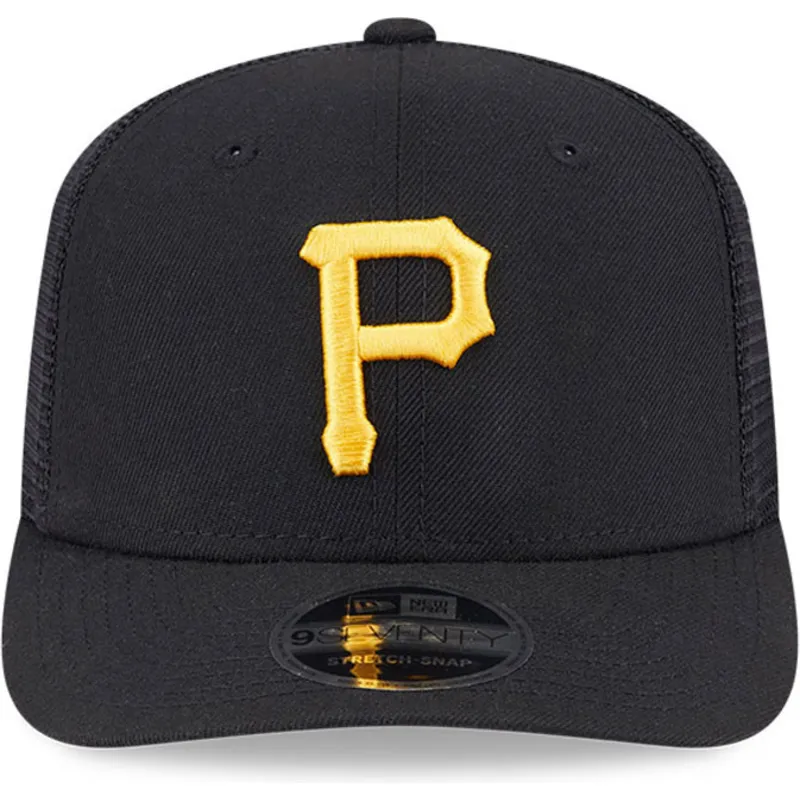 czapka-trucker-czarna-9seventy-stretch-snap-evergreen-pittsburgh-pirates-mlb-new-era