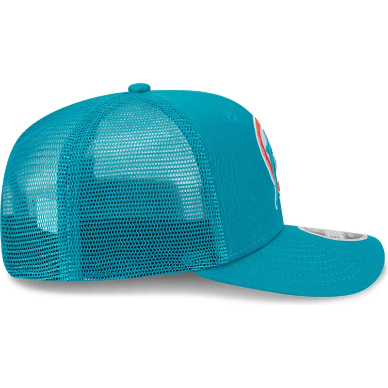 bla-trucker-keps-9seventy-stretch-snap-evergreen-helmet-fran-miami-dolphins-nfl-av-new-era