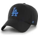 gorra-curva-negra-ajustable-clean-up-eight-bit-hero-de-los-angeles-dodgers-mlb-de-47-brand