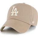 gorra-curva-marron-ajustable-clean-up-ballpark-portabella-de-los-angeles-dodgers-mlb-de-47-brand