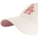 beige-kurvad-keps-snapback-med-rosa-mvp-ballpark-logotyp-los-angeles-dodgers-mlb-av-47-brand