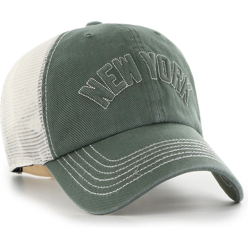 trucker-clean-up-trailer-script-mesh-new-york-yankees-mlb-47-brand