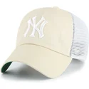 beige-trucker-keps-clean-up-trawler-new-york-yankees-mlb-fran-47-brand