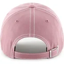 rosa-verstellbare-curved-cap-clean-up-contrast-stitch-der-new-york-yankees-mlb-von-47-brand