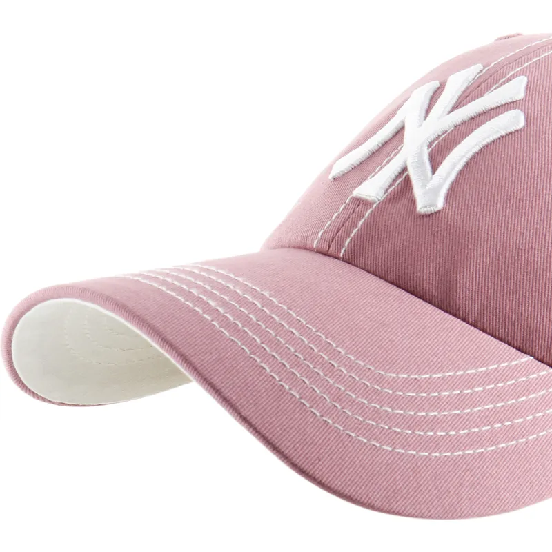 justerbar-rosa-bojd-keps-clean-up-contrast-stitch-fran-new-york-yankees-mlb-av-47-brand