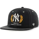 gorra-plana-negra-snapback-captain-rl-keepsake-de-new-york-yankees-mlb-de-47-brand