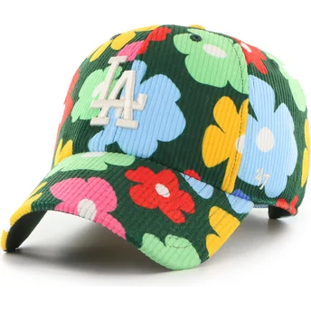 Casquette courbée verte ajustable Clean Up Gallery Cord Los Angeles Dodgers MLB 47 Brand