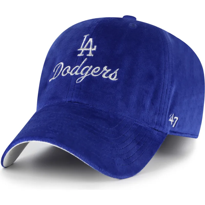 casquette-courbee-bleue-ajustable-clean-up-spirited-los-angeles-dodgers-mlb-47-brand