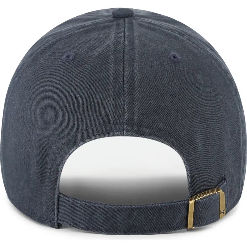 casquette-courbee-bleue-marine-ajustable-brunch-hat-clean-up-phrase-base-runner-icon-47-brand