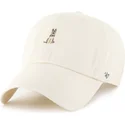 casquette-courbee-beige-ajustable-clean-up-dog-base-runner-icon-47-brand