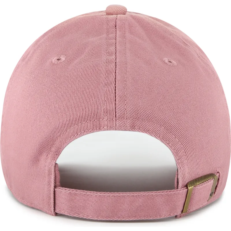 casquette-courbee-rose-ajustable-strawberry-fruit-clean-up-base-runner-icon-47-brand