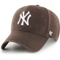 gorra-curva-marron-ajustable-mvp-legend-de-new-york-yankees-mlb-de-47-brand