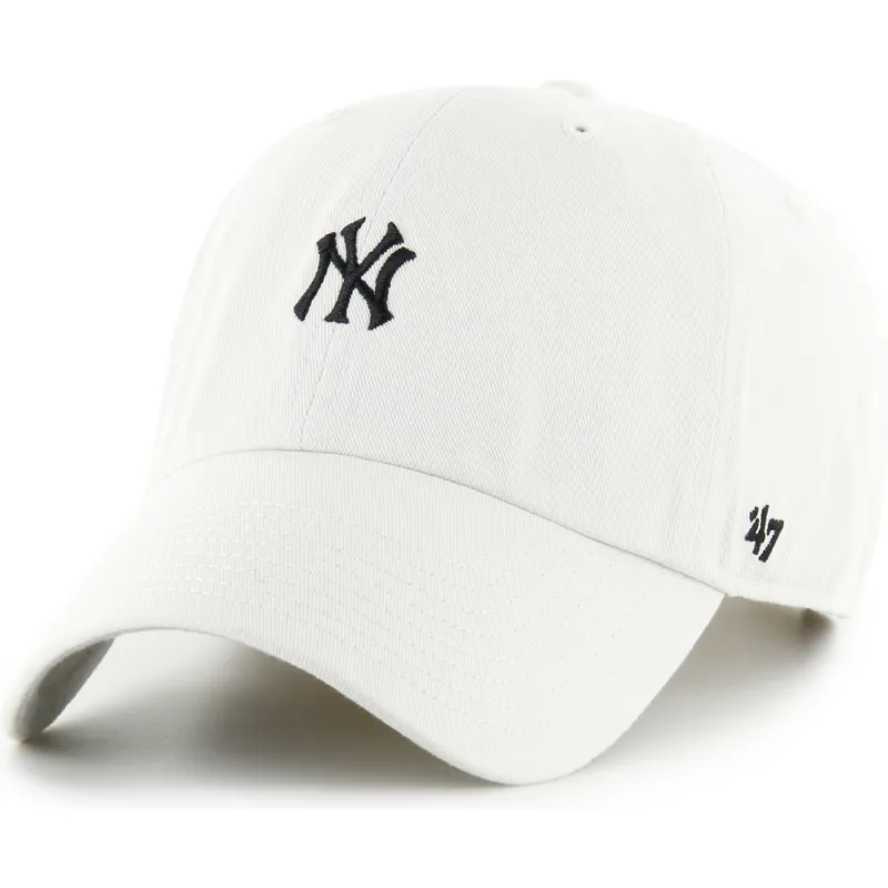 czapka-z-zakrzywionym-daszkiem-bezowa-regulowana-clean-up-base-runner-new-york-yankees-mlb-od-47-brand
