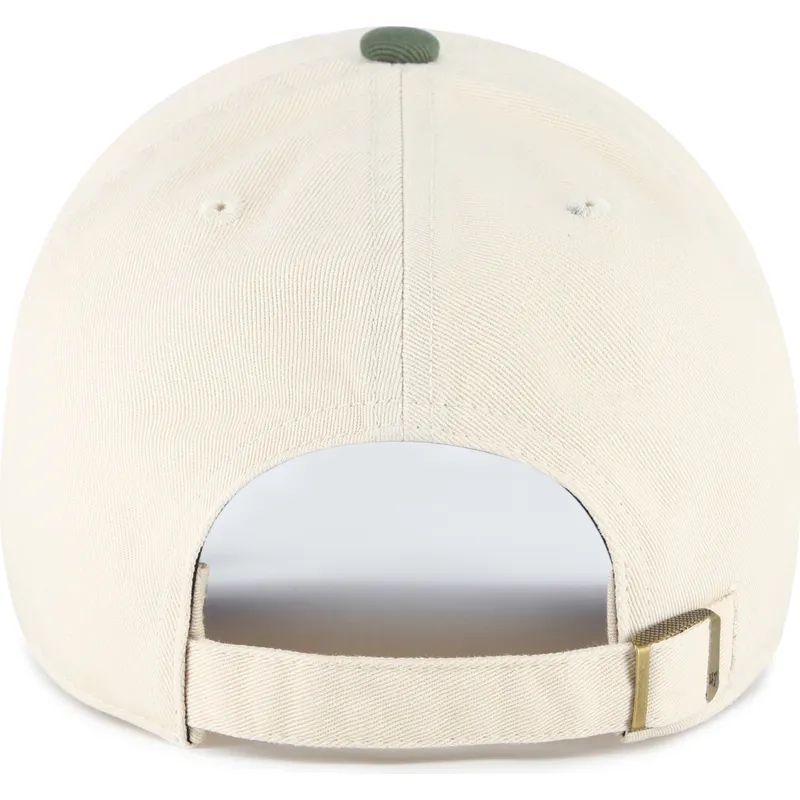 gorra-curva-beige-y-verde-ajustable-clean-up-two-tone-no-loop-label-de-new-york-yankees-mlb-de-47-brand