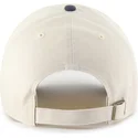 gorra-curva-beige-y-azul-marino-ajustable-clean-up-two-tone-no-loop-label-de-new-york-yankees-mlb-de-47-brand