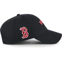 marineblaue-verstellbare-gebogene-kappe-mvp-ballpark-script-shot-der-boston-red-sox-mlb-von-47-brand