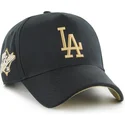 czarna-czapka-z-zakrzywionym-daszkiem-snapback-mvp-dt-sure-shot-two-tone-cotton-los-angeles-dodgers-mlb-od-47-brand