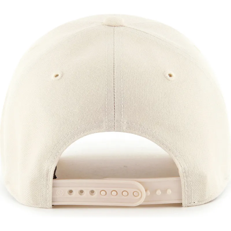 bezowa-czapka-z-daszkiem-snapback-z-bezowym-logo-mvp-new-york-yankees-mlb-od-47-brand