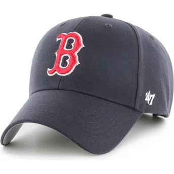 Granatowa zakrzywiona czapka z regulacją MVP Boston Red Sox MLB od 47 Brand