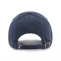 casquette-courbee-bleue-marine-ajustable-clean-up-atlanta-braves-mlb-47-brand