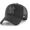 schwarze-trucker-kappe-mit-schwarzem-outline-logo-mvp-branson-von-new-york-yankees-mlb-von-47-brand