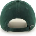 47-brand-curved-brim-clean-up-base-runner-mini-logo-new-york-yankees-mlb-green-adjustable-cap