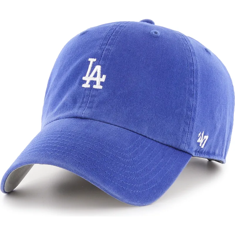 gorra-curva-azul-ajustable-clean-up-base-runner-de-los-angeles-dodgers-mlb-de-47-brand