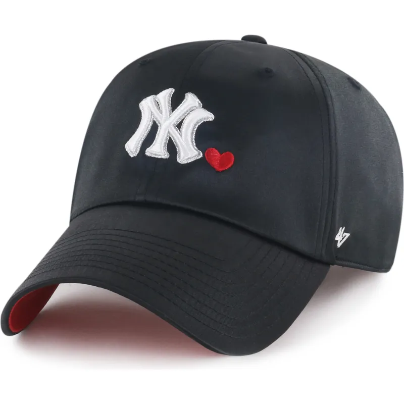 czapka-z-zakrzywionym-daszkiem-czarna-regulowana-clean-up-with-love-new-york-yankees-mlb-od-47-brand