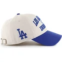 bezowo-niebieska-regulowana-czapka-z-daszkiem-mvp-broke-line-los-angeles-dodgers-mlb-od-47-brand