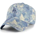 niebieska-regulowana-czapka-z-zakrzywionym-daszkiem-clean-up-gardenia-los-angeles-dodgers-mlb-od-47-brand