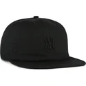gorra-plana-negra-snapback-con-logo-negro-captain-rl-contemporary-de-new-york-yankees-mlb-de-47-brand