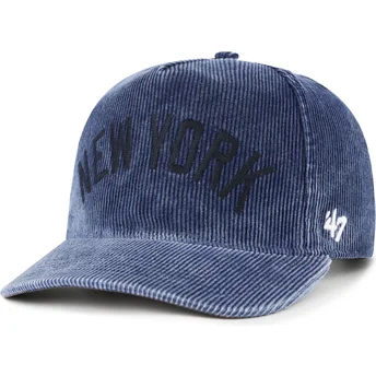 Gorra curva azul marino snapback Hitch Reclaim Rusted de New York Yankees MLB de 47 Brand