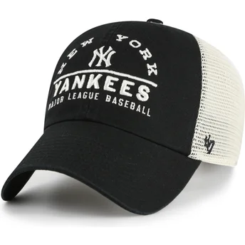 Gorra trucker negra Clean Up Windham Mesh de New York Yankees MLB de 47 Brand