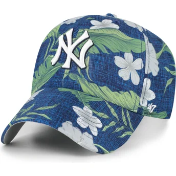Casquette courbée bleue marine ajustable Clean Up Beach Side New York Yankees MLB 47 Brand