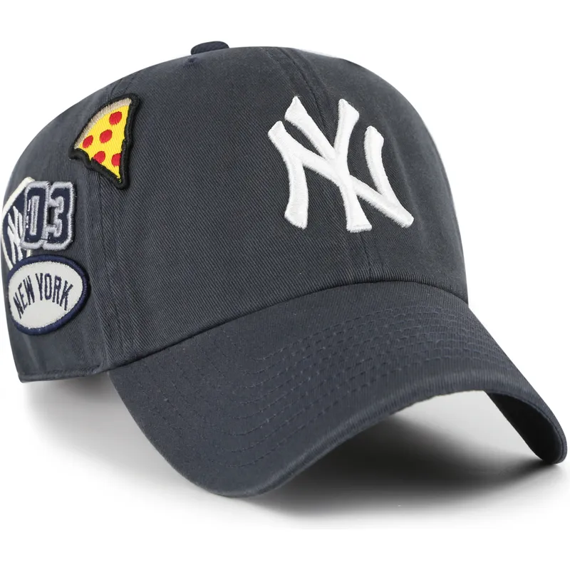gorra-curva-azul-marino-ajustable-clean-up-badges-vintage-de-new-york-yankees-mlb-de-47-brand
