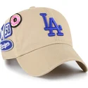 khakifargad-bojd-justerbar-keps-clean-up-badges-fran-los-angeles-dodgers-mlb-av-47-brand