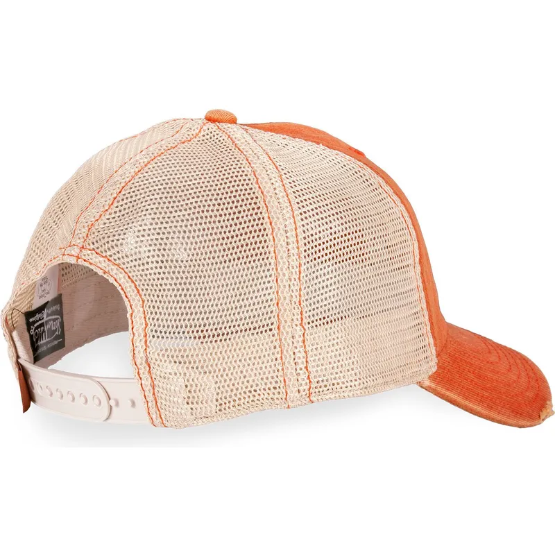 casquette-trucker-marron-et-beige-mac11-von-dutch