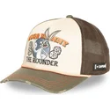 trucker-cap-braun-und-grun-bugs-bunny-loo13-pcsmbub-looney-tunes-von-capslab