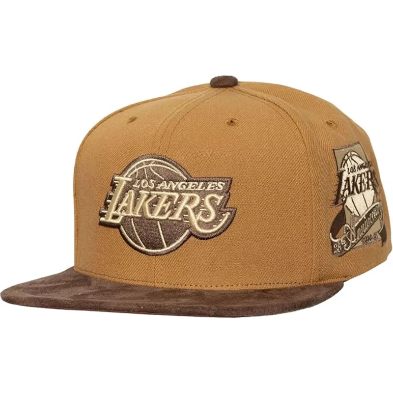 coffee-strapback-los-angeles-lakers-nba-mitchell-ness