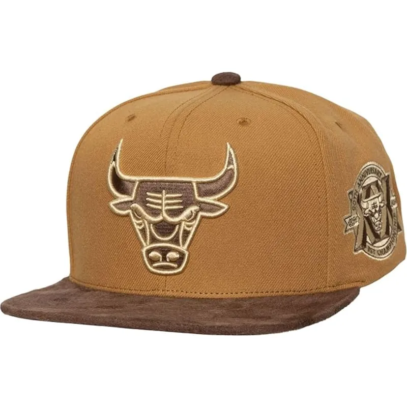 brazowa-plaska-czapka-regulowana-coffee-strapback-chicago-bulls-nba-mitchell-ness