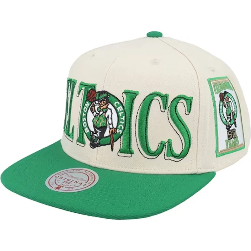 zielono-bezowa-czapka-z-daszkiem-snapback-across-the-board-boston-celtics-nba-od-mitchell-ness