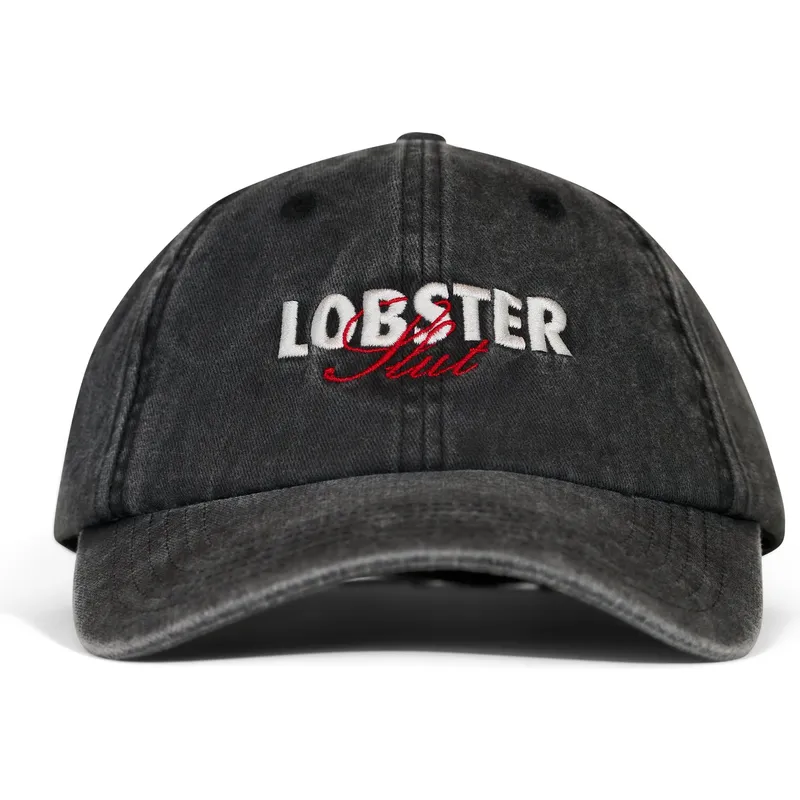 casquette-courbee-noire-ajustable-lobster-slut-pica-pica